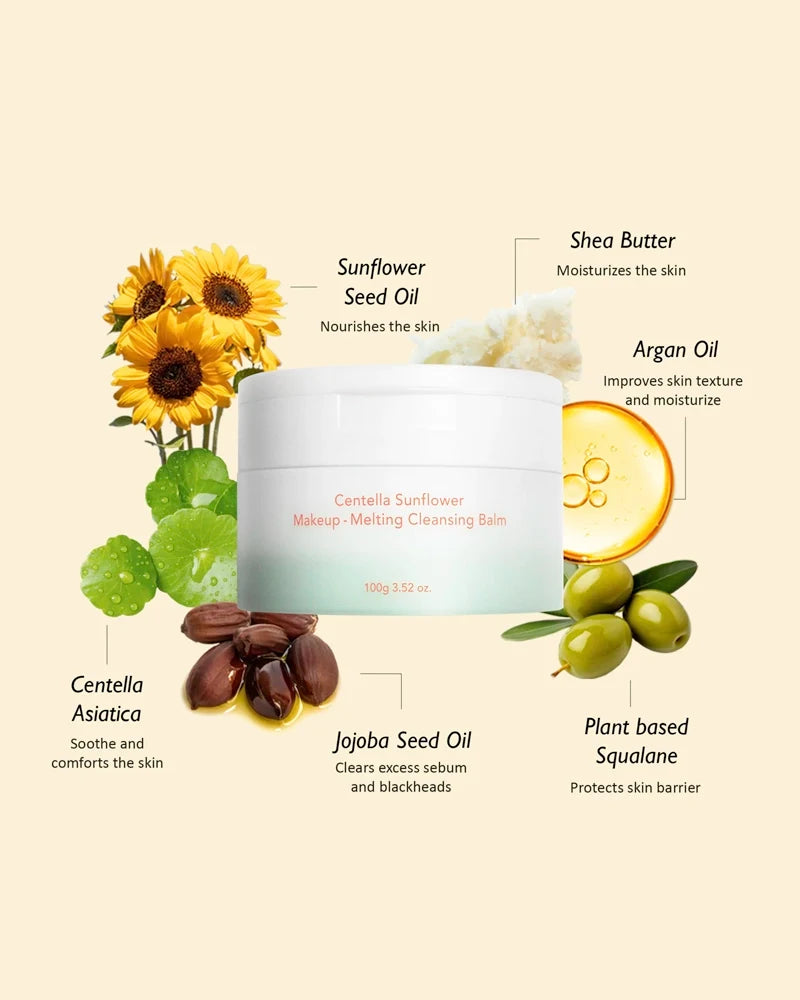 HARUHARU WONDER Centella Sunflower Makeup-Melting Cleansing Balm 100g