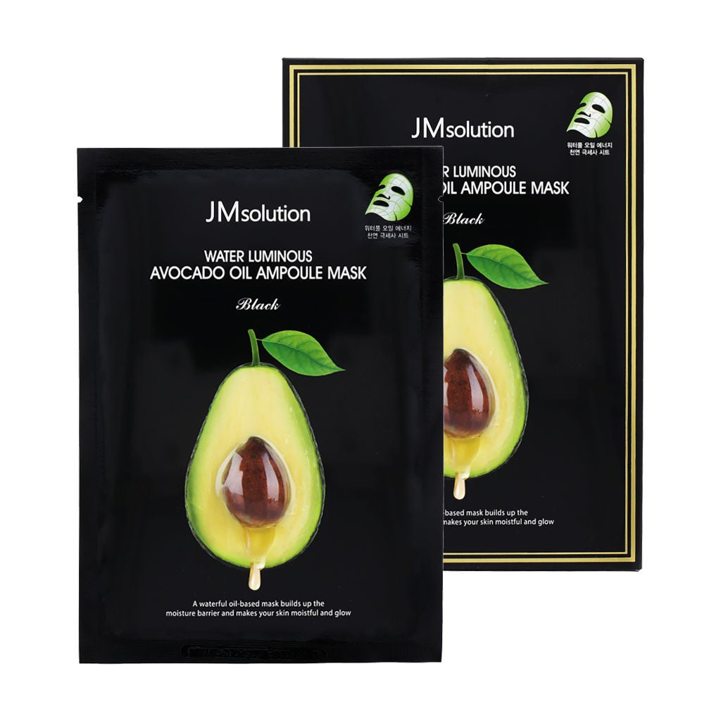 JM Water Luminous Avocado Oil Ampoule Mask (10)