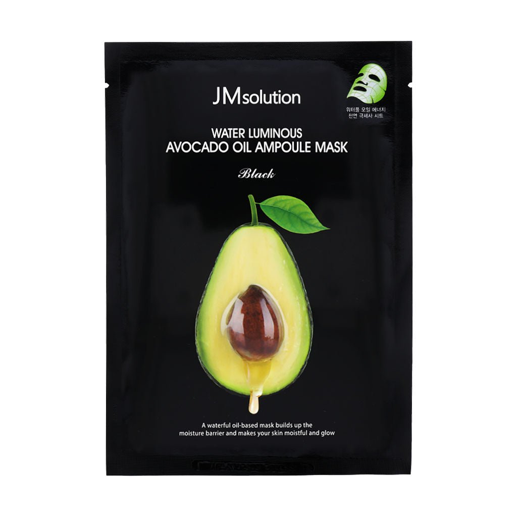 JM Water Luminous Avocado Oil Ampoule Mask (10)