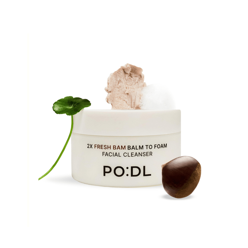 PODL 2X Fresh Bam Balm To Foam Facial Cleanser 130ml