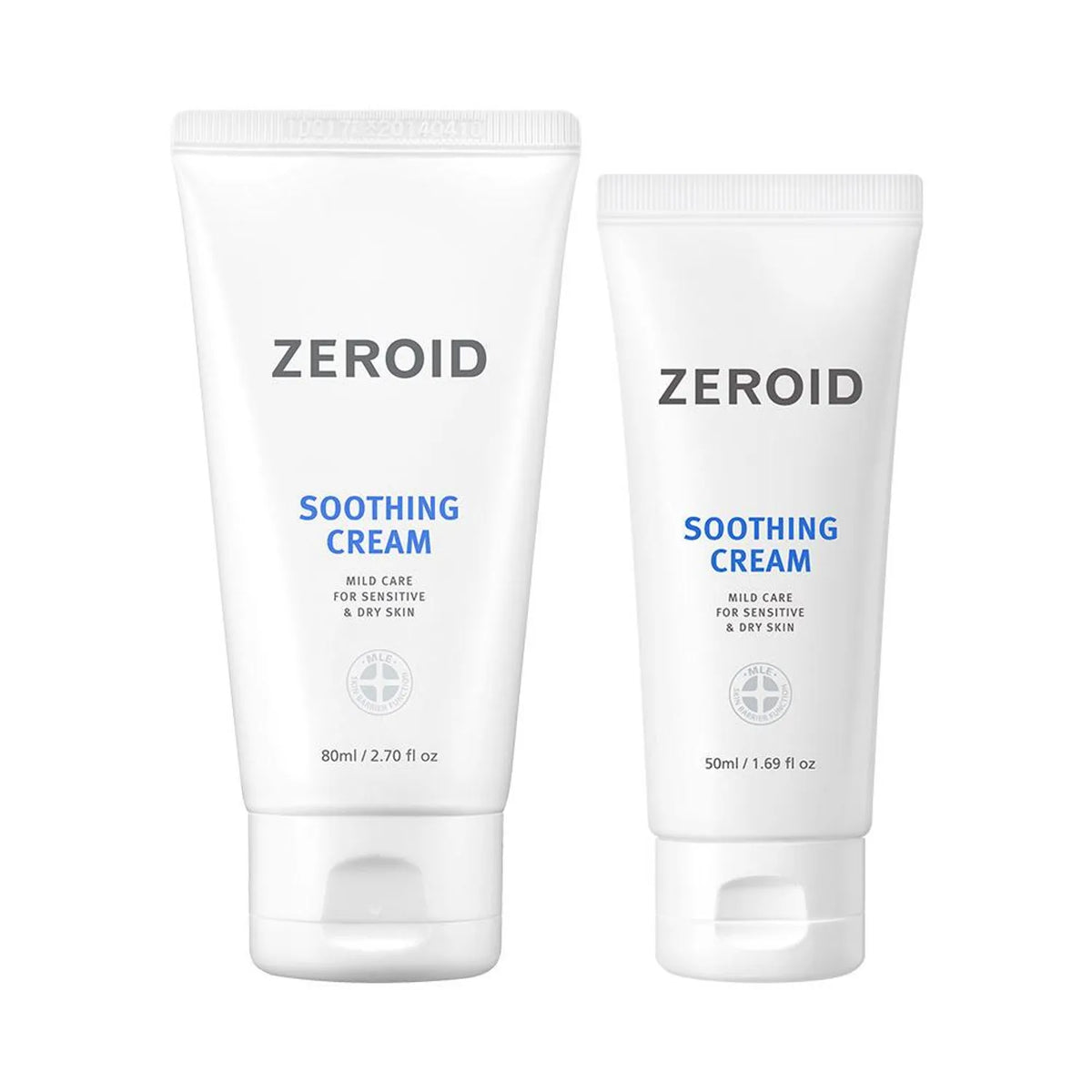 ZEROID Soothing Cream Set (80ml +50ml)