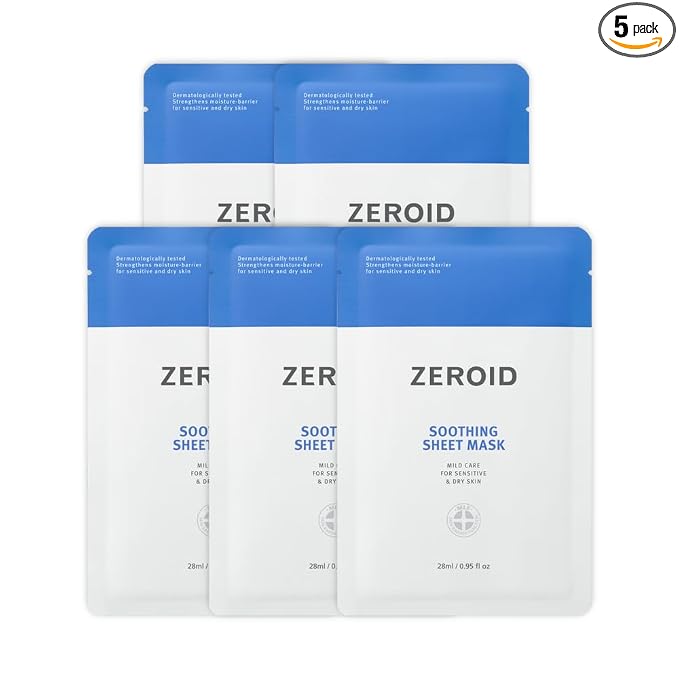 ZEROID Soothing Mask Sheet (5 PCS)