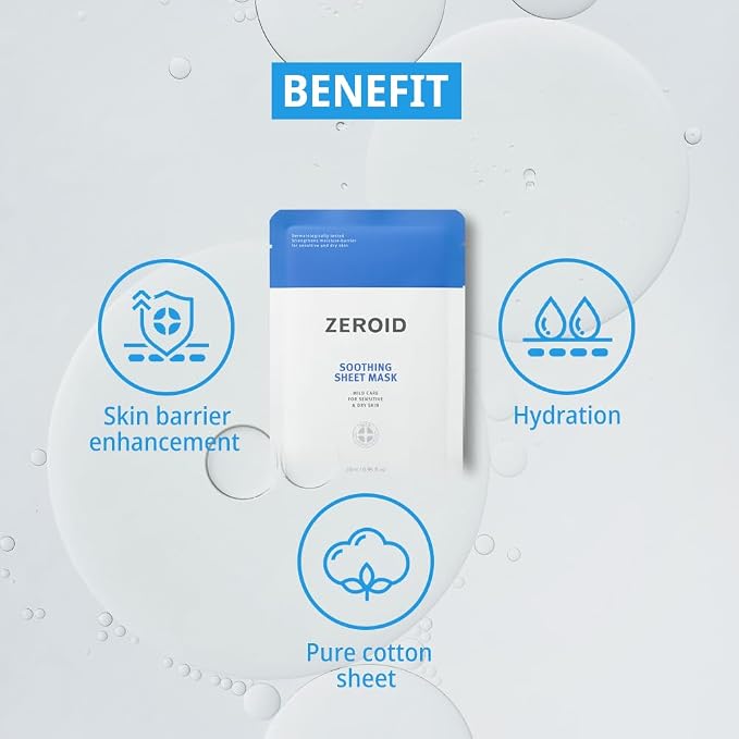 ZEROID Soothing Mask Sheet (5 PCS)