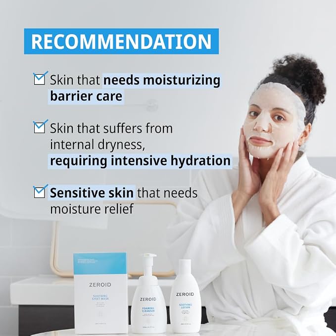 ZEROID Soothing Mask Sheet (5 PCS)